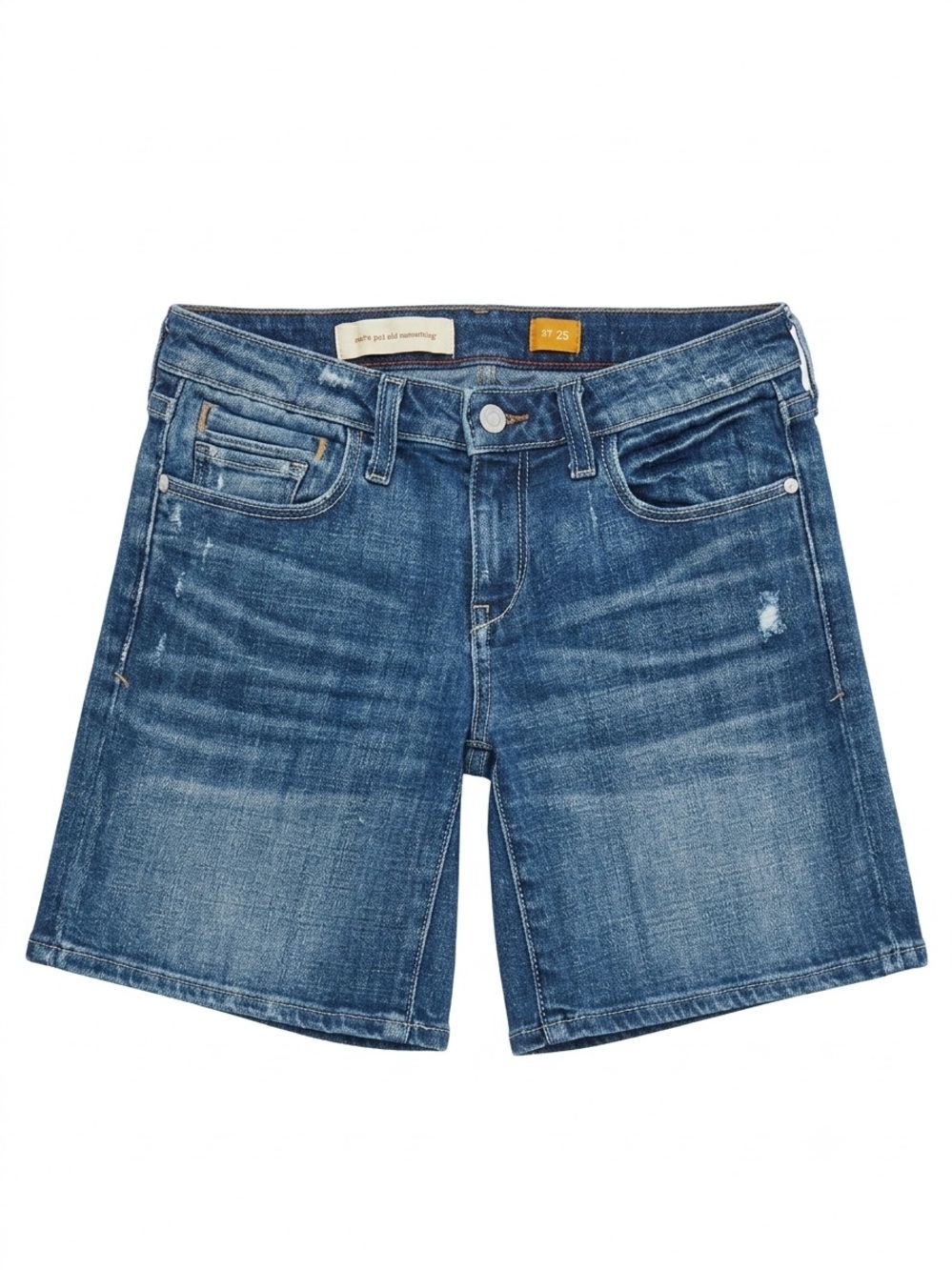 PILCRO/ anthro/ Blue Denim Shorts / 25 / waist measures 26 / inseam 7.5”